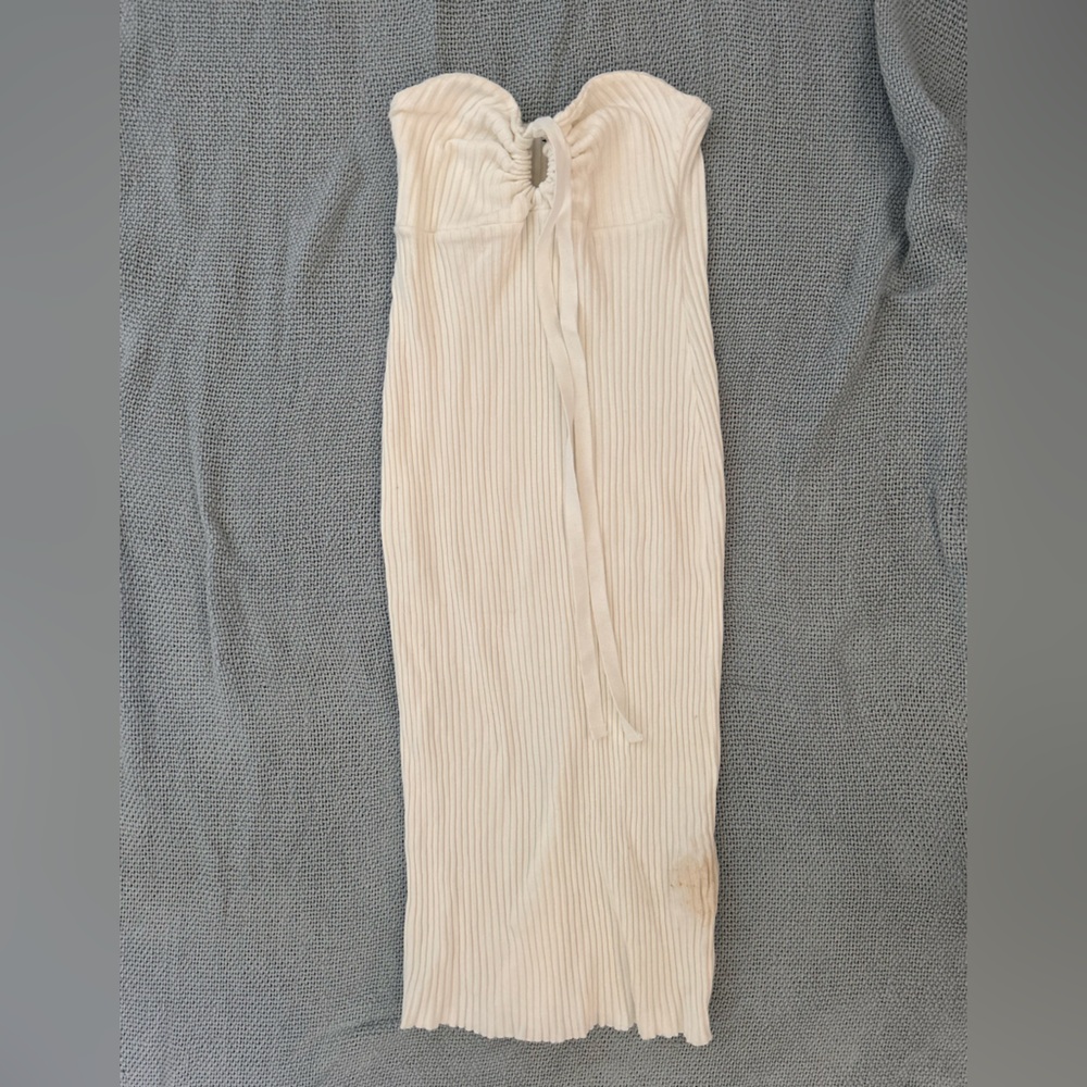 Zara cream dress
